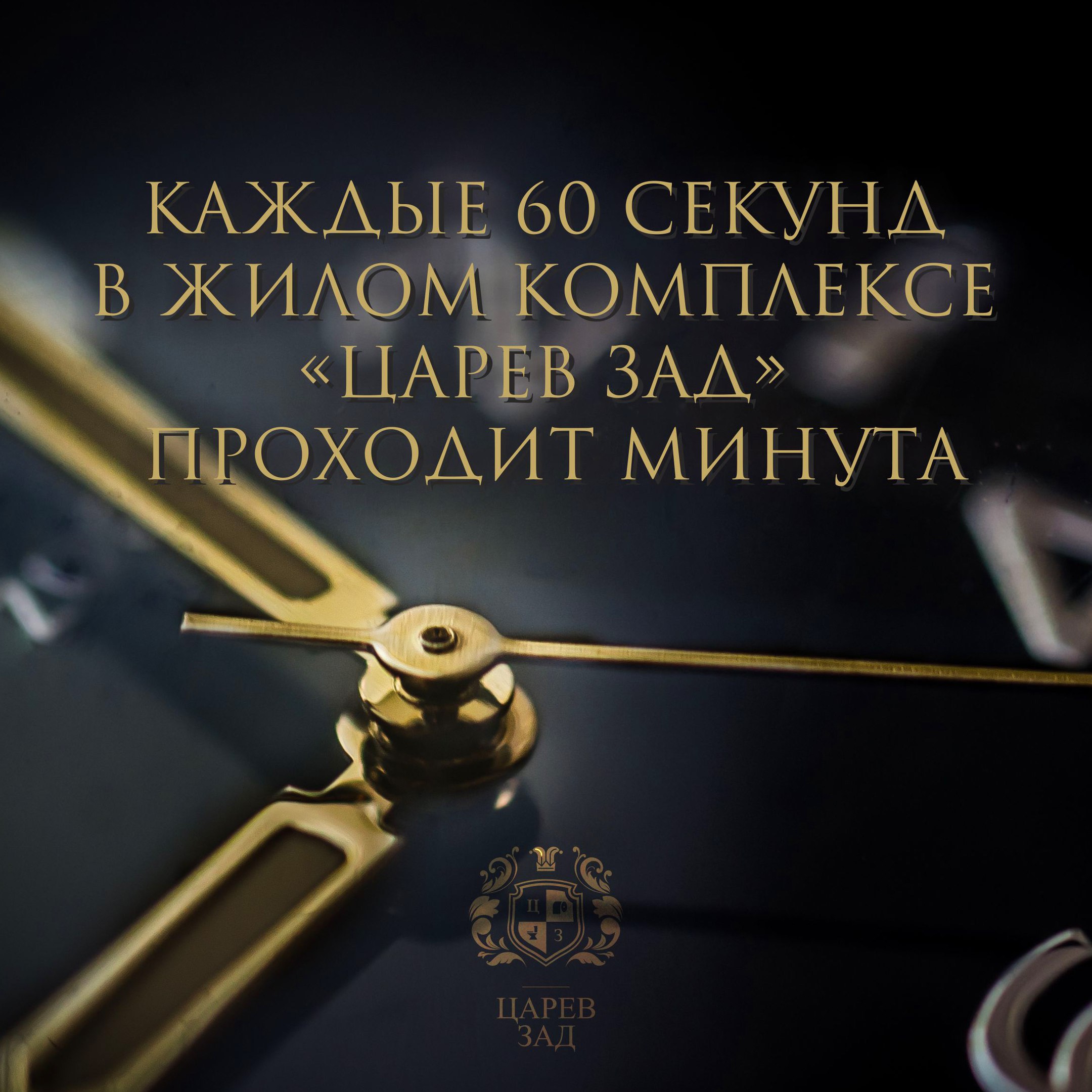 Каждые 60 секунд в жилом комплексе «Царев зад» проходит минута